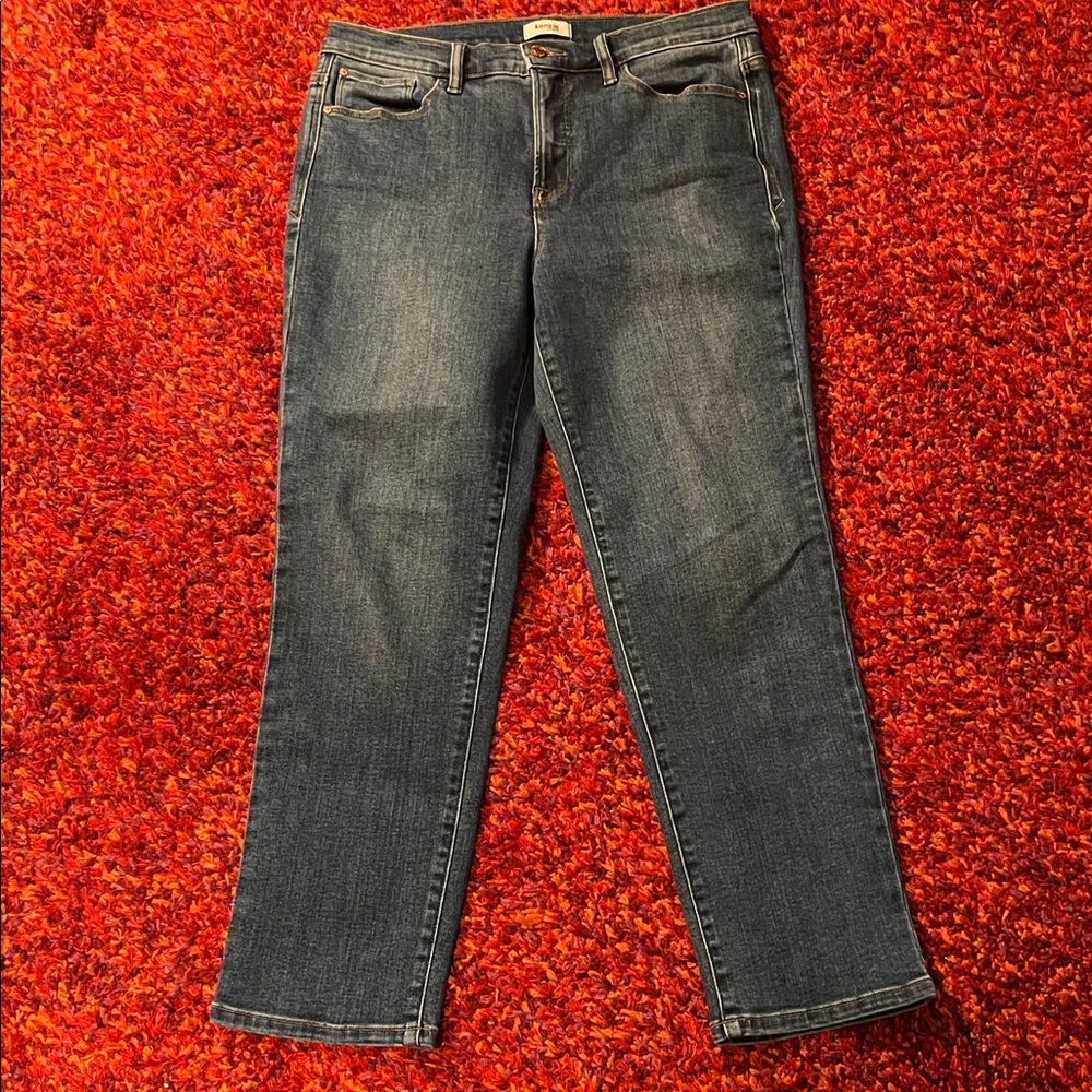 Kensie Medium Blue Straight Leg Jeans